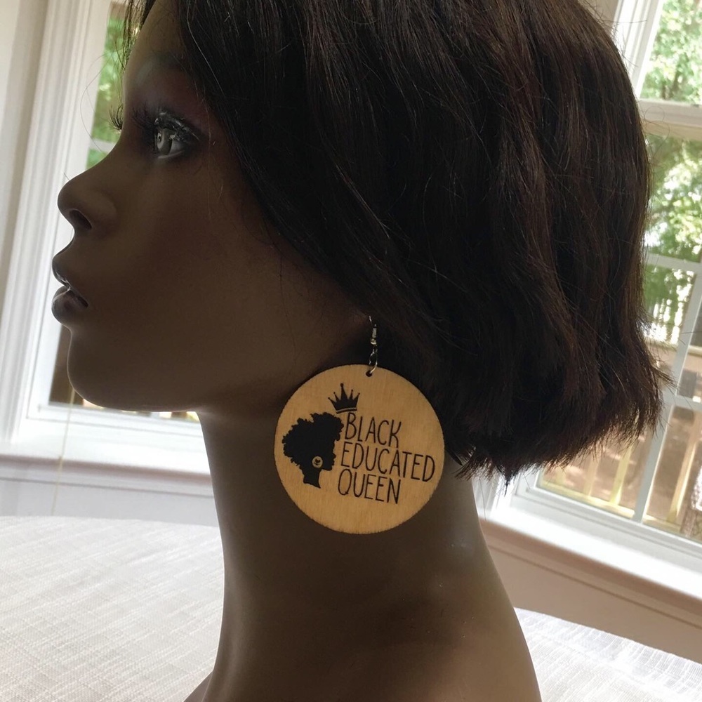 Pride Wood Earring